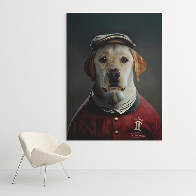 Ruff-and-Tumble Coach: Custom Pet Print Rugby Coach