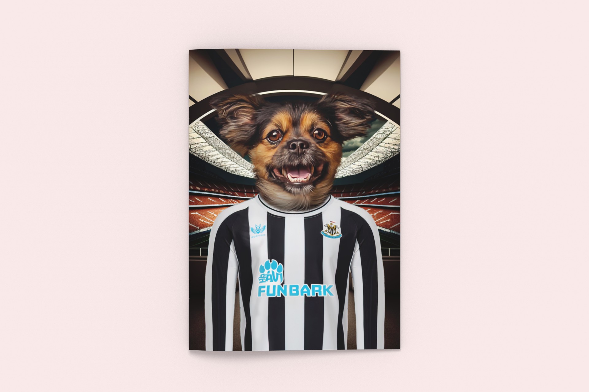 Custom Football Team Print of Your Pet - Any Team - Specially Designed