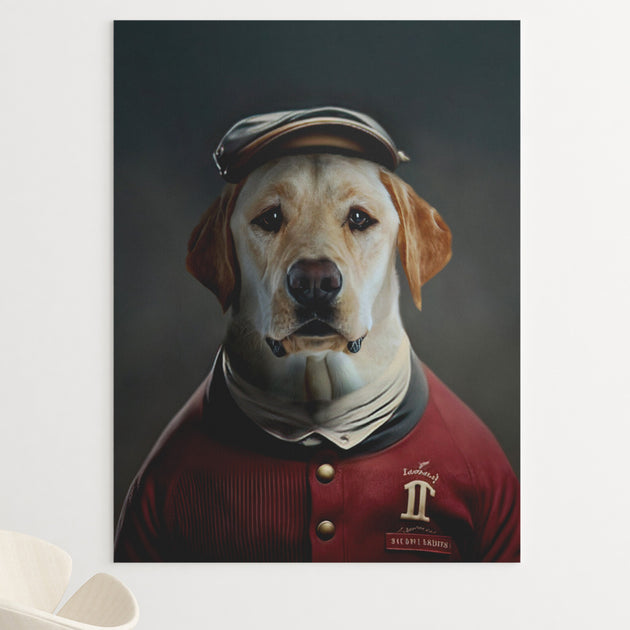 Ruff-and-Tumble Coach: Custom Pet Print Rugby Coach