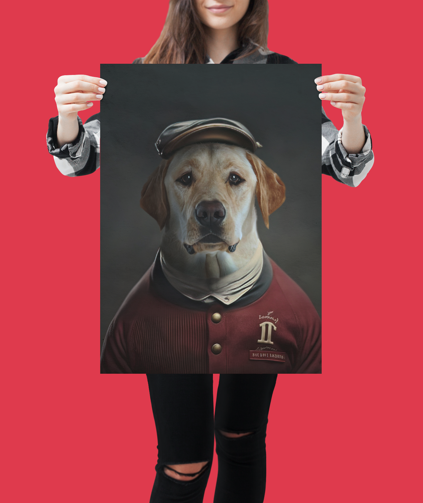Ruff-and-Tumble Coach: Custom Pet Print Rugby Coach